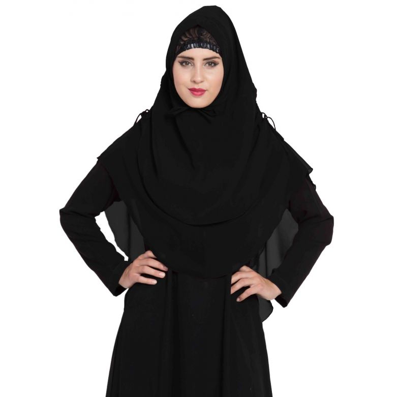 black jilbab designs